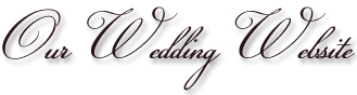 Our Wedding Website